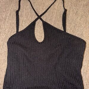 Elegant Black Women's Top